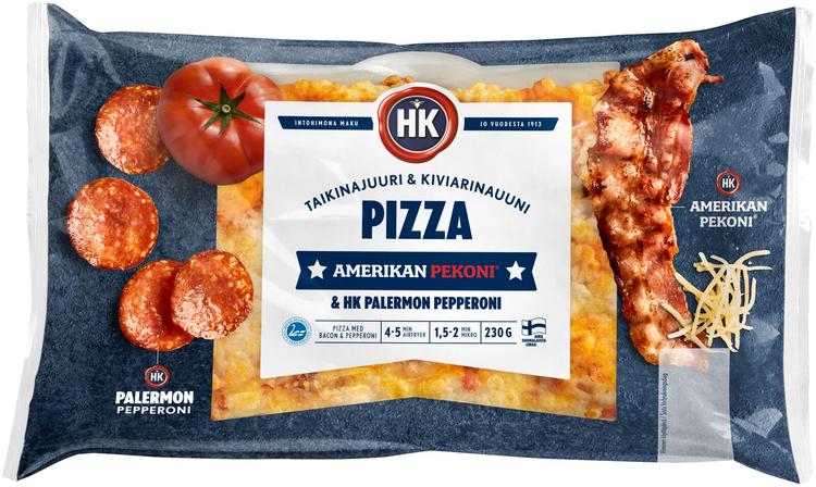 HK Pizza Pekoni-pepperoni 230g