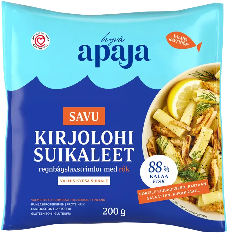 Hyvä Apaja Kypsä Savukirjolohisuikale 200 g