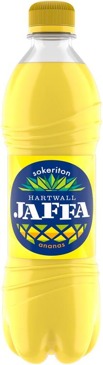 Hartwall Jaffa Ananas Sokeriton virvoitusjuoma 0,5 l