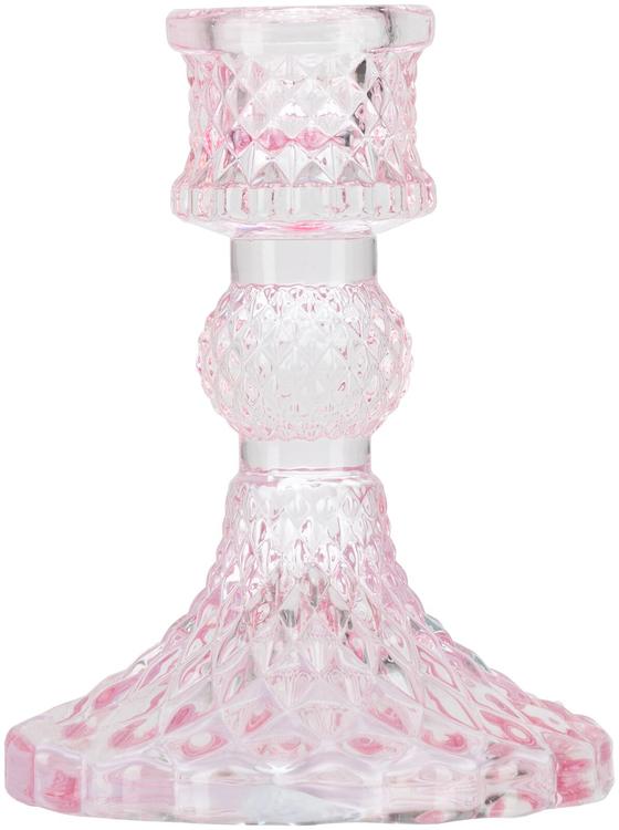 House kynttilänjalka Wiljam 11 cm, roosa