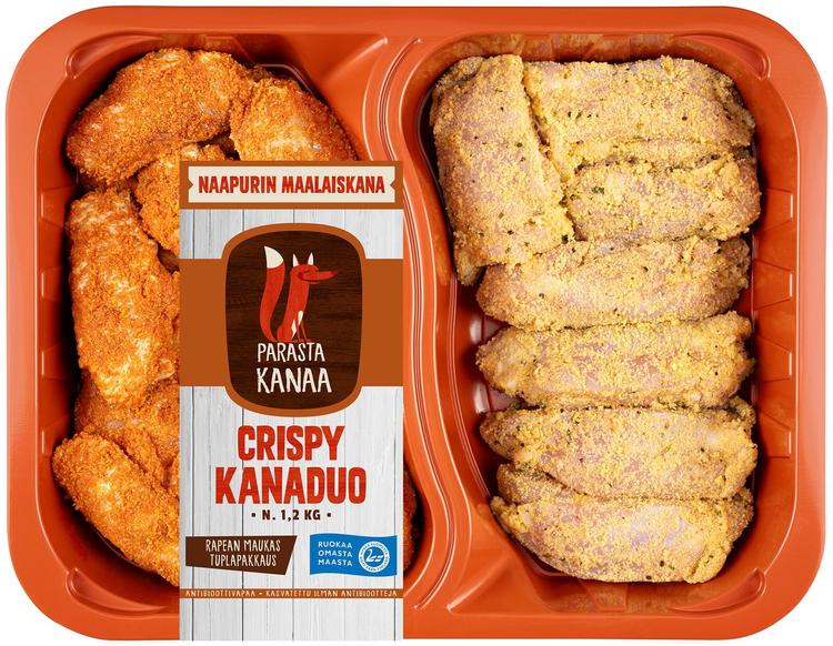 Naapurin Maalaiskanan Crispy Kanaduo  n. 1,2kg