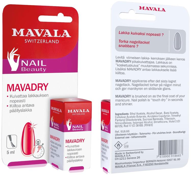 Mavala 5ml Mavadry kynsilakan pikakuivattaja