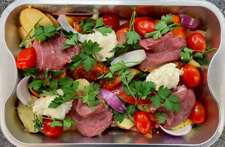 Herkku Preps Porsaanfile & Chorizo
