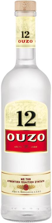 Ouzo 12 Muu Piiritusjook 38%vol 700ml