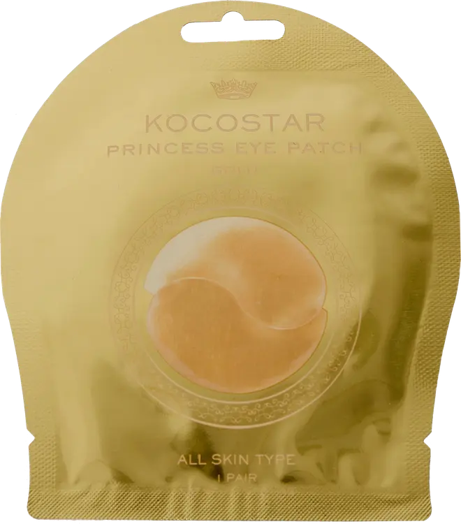 KOCOSTAR Princess Eye Patch Gold silmänympärysnaamio