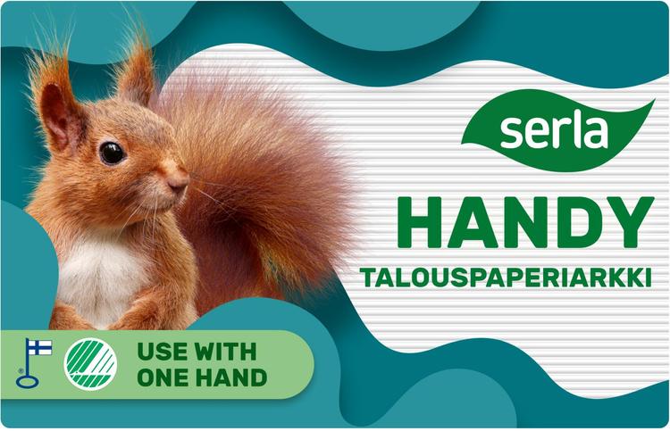 Serla Handy talouspaperiarkki 135kpl