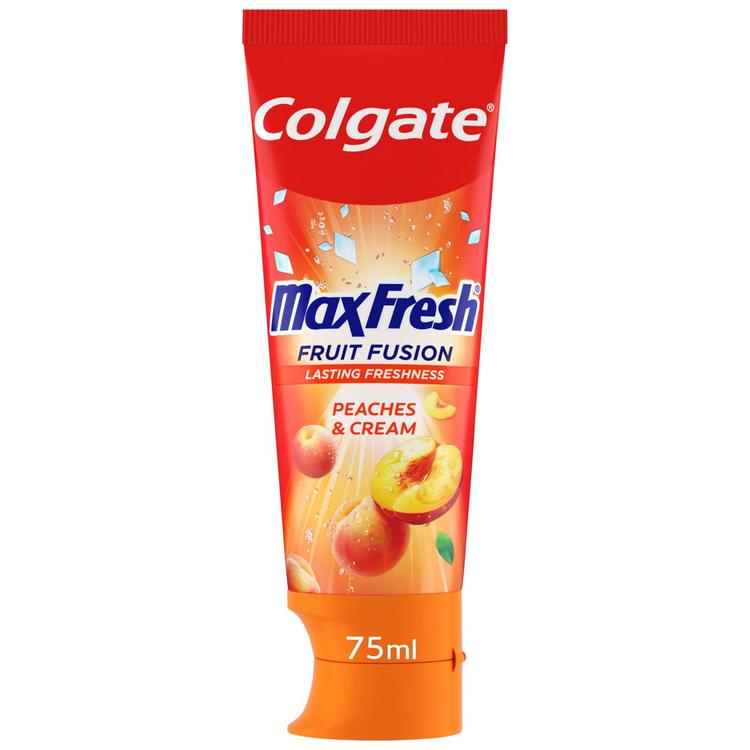 Colgate Max Fresh Fruit Fusion Peaches & Cream hammastahna 75ml