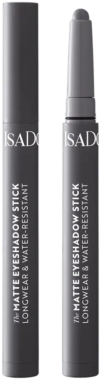Isadora The Matte Eyeshadow Stick Longwear & Water-Resistant luomiväripuikko 64 Smoky Grey 1,2 g