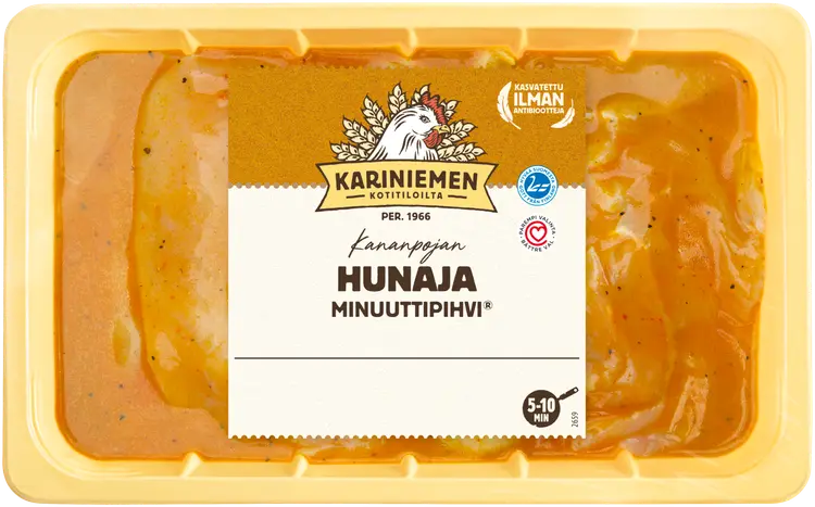 Kariniemen Kananpojan Minuuttipihvi hunaja 760 g