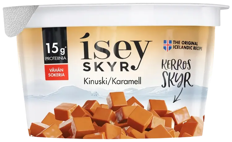 Isey Skyr Kerros Kinuski maitovalmiste 170g