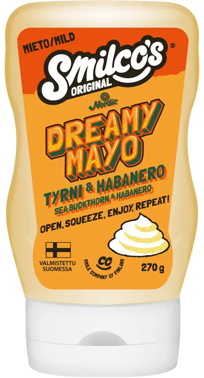 Smilco's Dreamy Mayo Tyrni-Habanero 270g