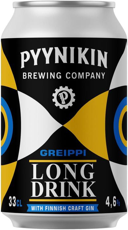 Pyynikin Brewing Company 4,6% greippi long drink 0,33l