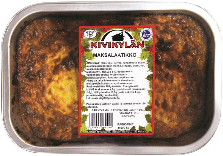 Kivikylän Maksalaatikko 600 g