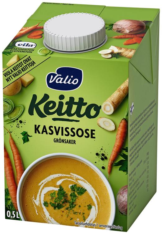 Valio kasvissosekeitto 5 dl UHT laktoositon