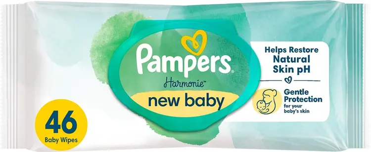 Pampers Harmonie new baby sis. aloe vera 46kpl puhdistuspyyhe