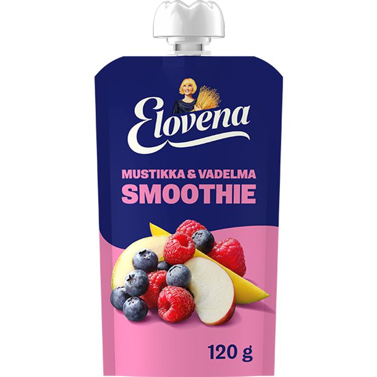 Elovena 120g mustikka & vadelma smoothie
