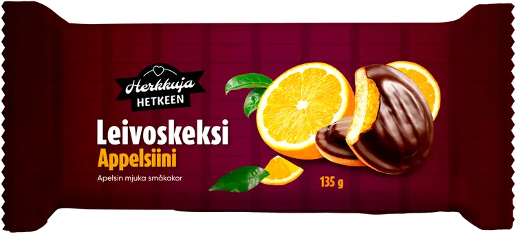 Herkkuja Hetkeen leivoskeksi appelsiini 135g