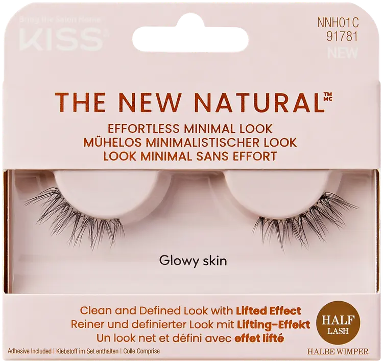 Kiss The New Natural Glowy skin irtoripset 1 pari
