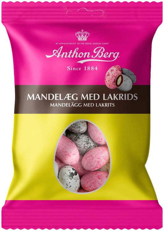 Anthon Berg Lakritsinmakuinen maitosuklaamantelimuna 80g