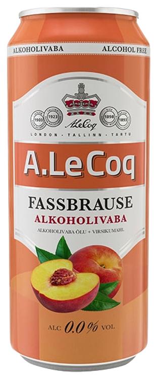 A.Le Coq Fassbrause Peach alkoholivaba õlu 500ml