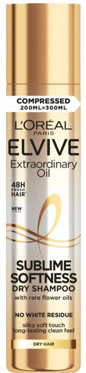 L'Oréal Paris Elvital 200ml Extraordinary Oil kuivashampoo kuiville hiuksille 200ml
