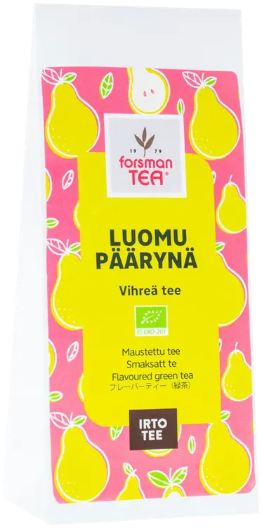 Forsman tea Luomu Vihreä Päärynä maustettu vihreä tee 60 g