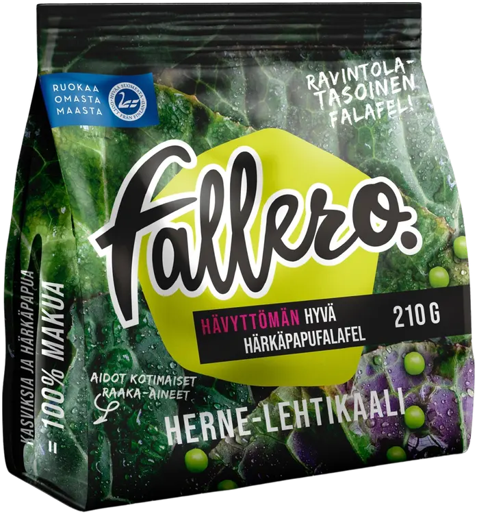 Fallero Herne-lehtikaali Härkäpapufalafel 210 g