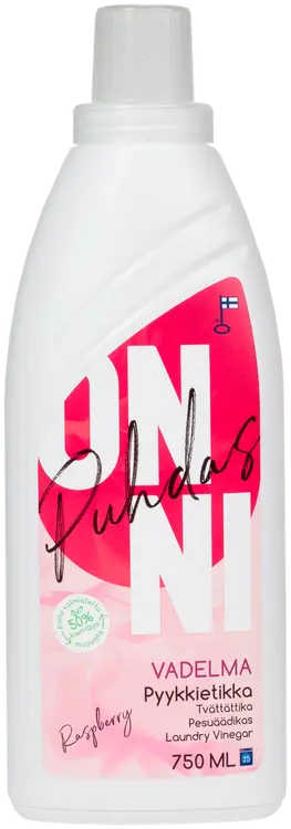 Puhdas ONNI Pyykkietikka Vadelma 750 ML