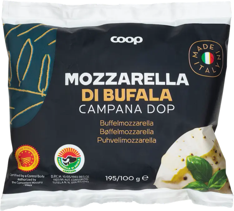 Coop mozzarella Di Bufala 195/100 g
