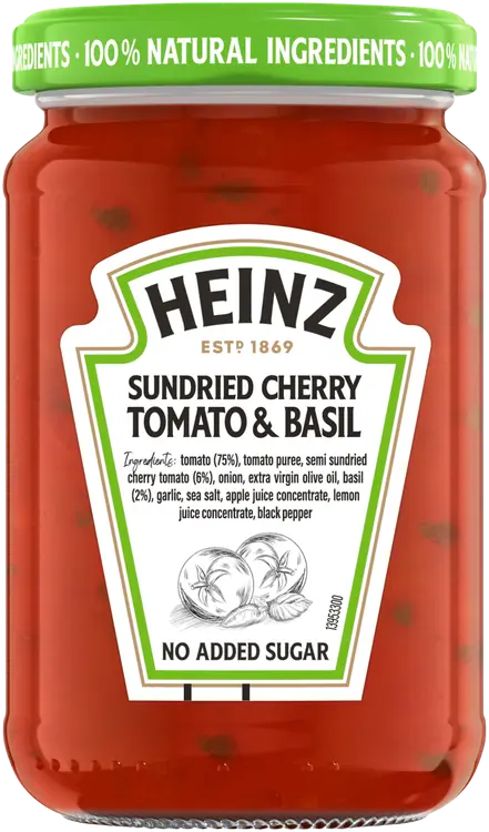 Heinz pastakastike kirsikkatomaatti & basilika 350g
