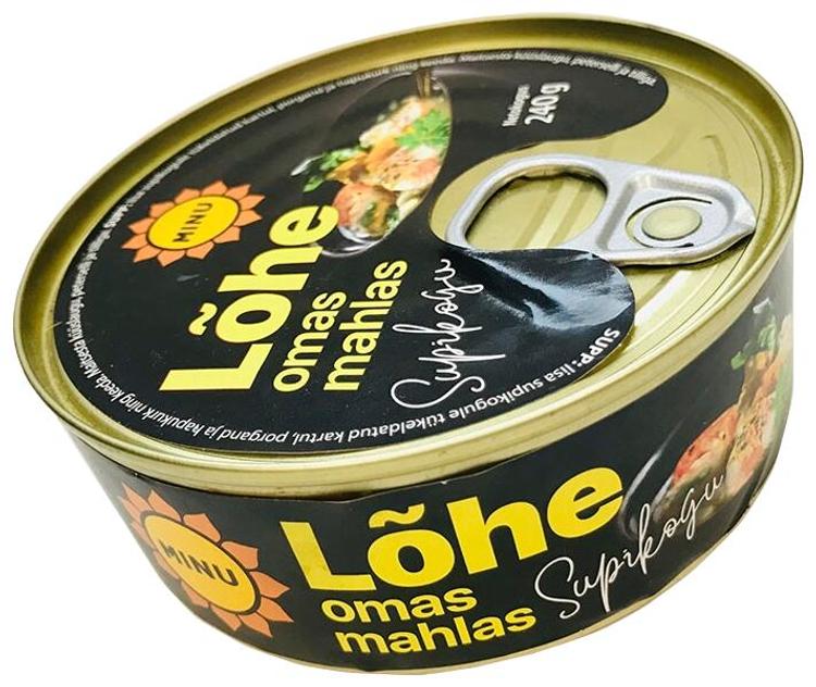 Minu lõhe omas mahlas - supikogu 240g