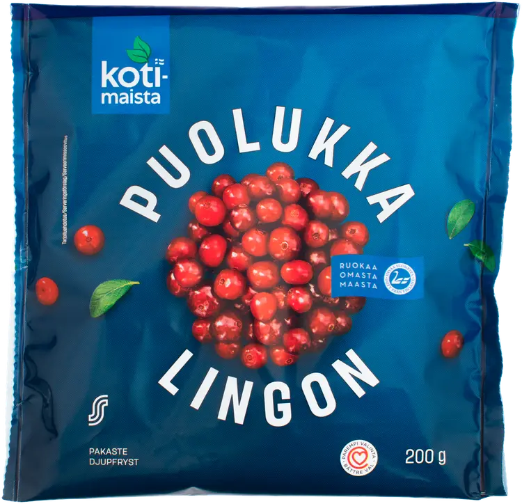 Kotimaista puolukka 200g