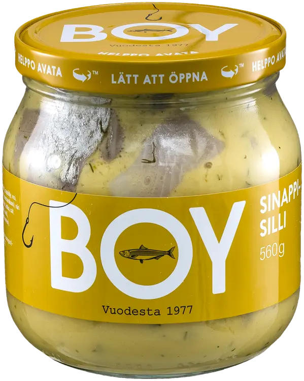 Boy sinappisilli 560g
