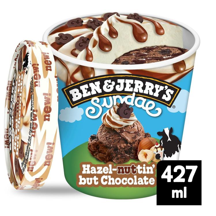 Ben & Jerry's Hazel-nuttin' but Chocolate Jäätelöjälkiruoka 427 ML