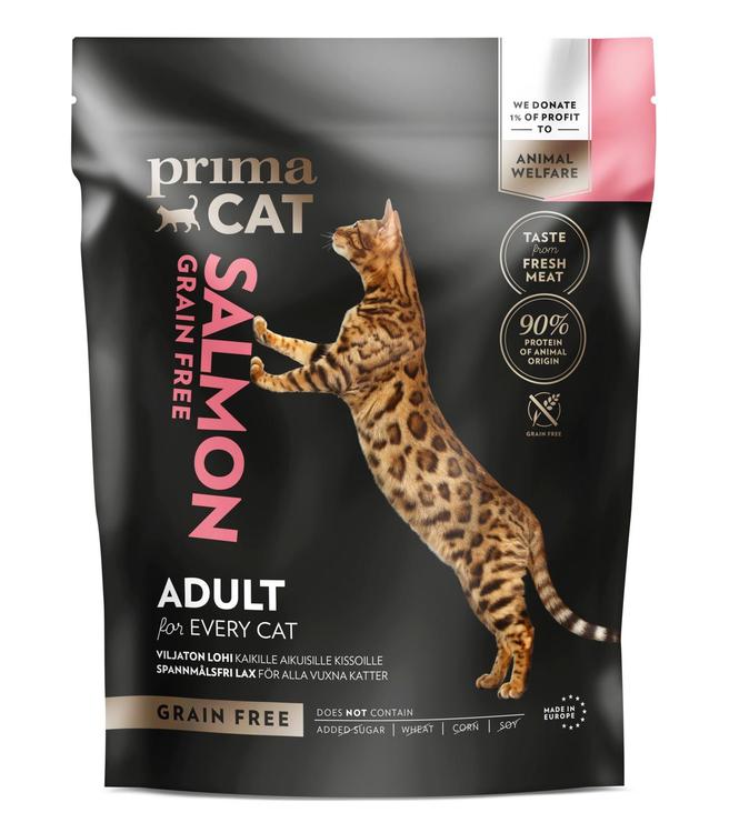 PrimaCat Viljaton lohi aikuisille kissoille 1,4 kg