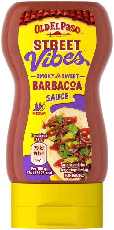 Old El Paso Street Vibes Smoky&Sweet Barbacoa kastike 263g