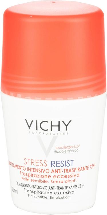 Vichy Stress Resist 72Hr Anti Perspirant Treatment Sensitive Skin - Alcohol free