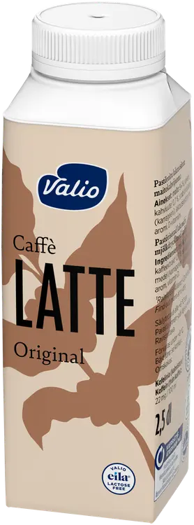 Valio Latte original maitokahvijuoma 2,5 dl laktoositon