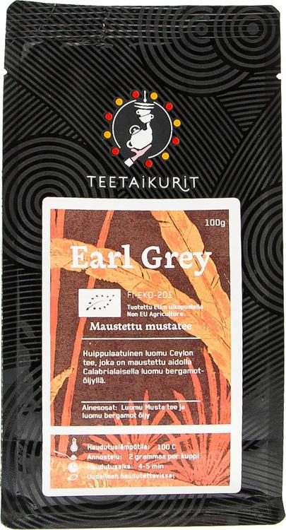Teetaikurit 100g Earl Grey luomutee