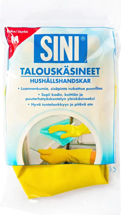 Sini talouskäsineet M