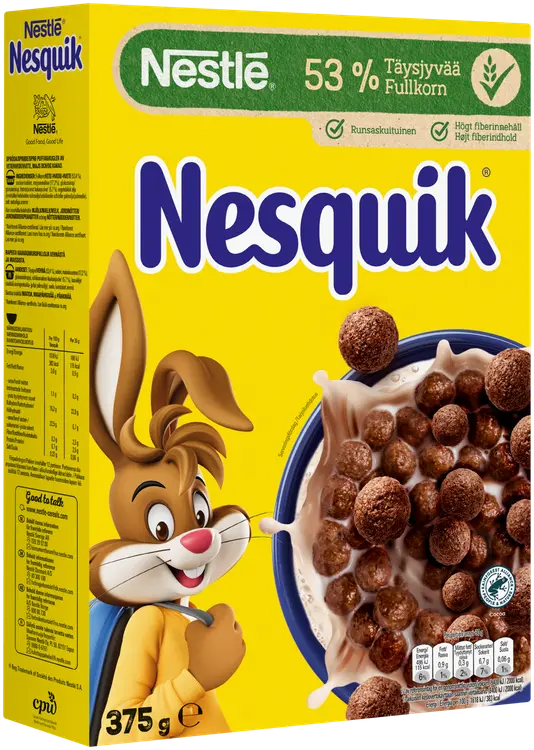 Nestlé Nesquik 375g kaakaomurot vehnästä ja maissista