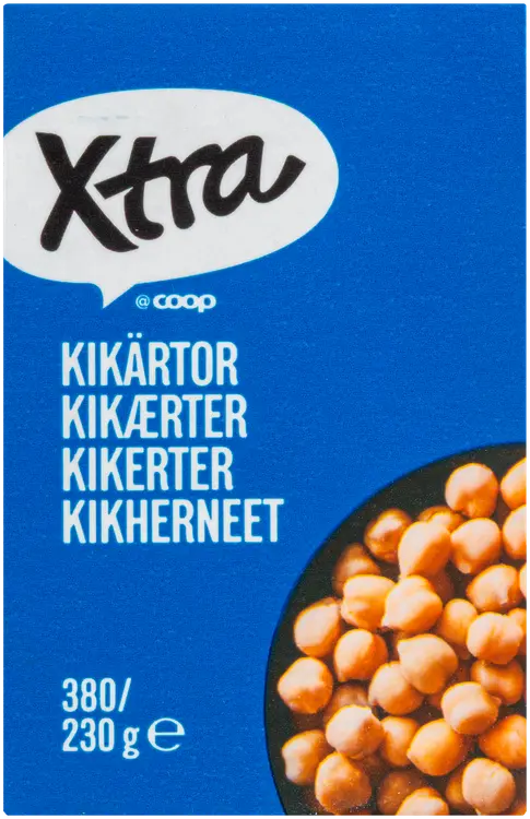 Xtra Kikherneet 380/230 g