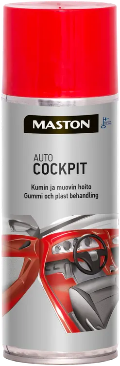 Maston kumin- ja muovinhoitoainespray Cockpit Auto 400 ml