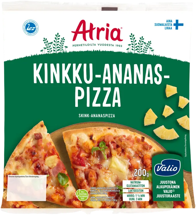 Atria Kinkku-Ananaspizza 200g
