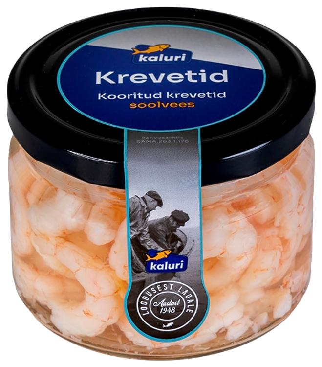 Kooritud krevetid soolvees 250 g