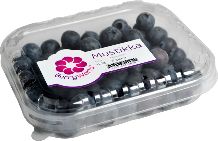 Pensasmustikka 125g
