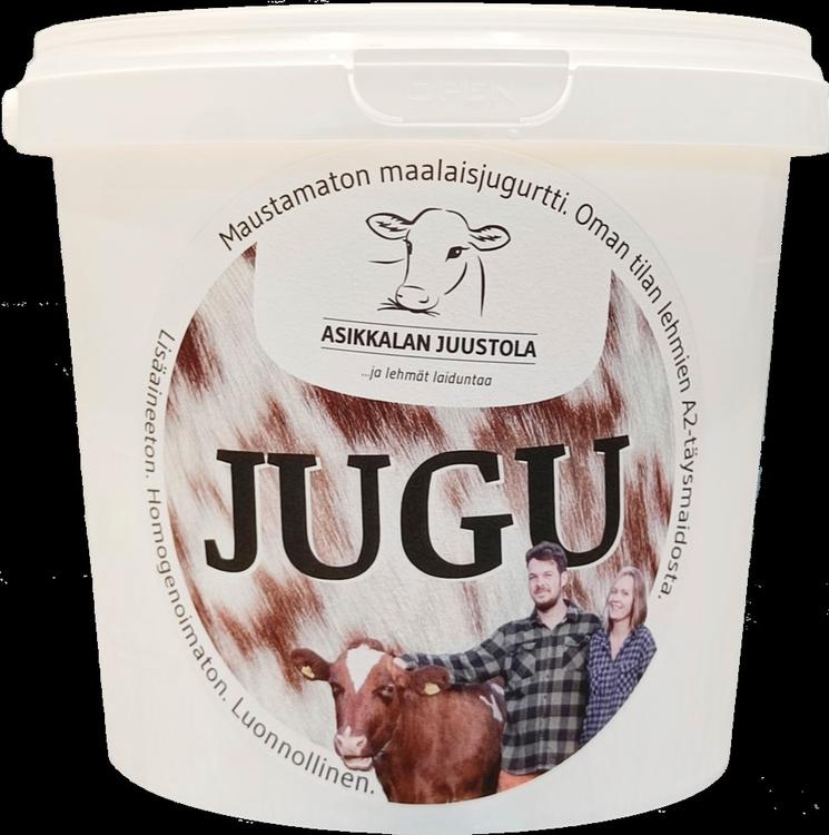 Jugu-maustamaton luonnonjogurtti