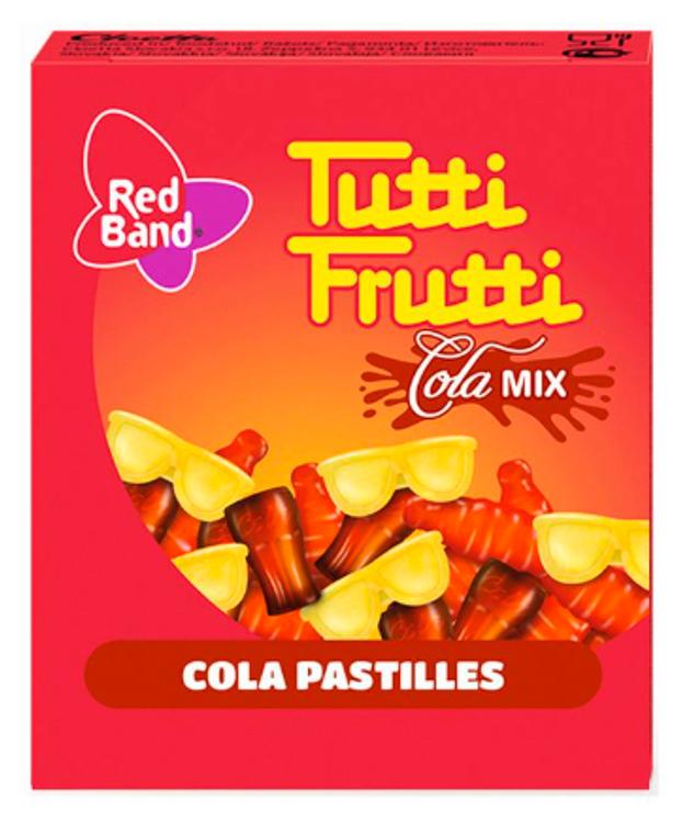 Koolamaitselised närimiskompvekid TUTTI FRUTTI 15 g