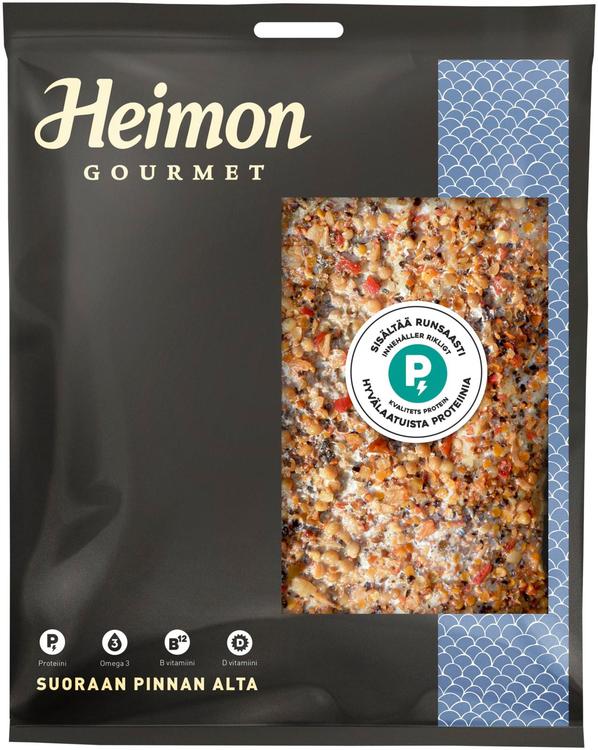 Heimon Gourmet Savustettu makrillifilee, pippuri maustettu n. 300g