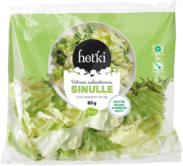 Fresh Hetki Vihreä salaattimix sinulle 80 g